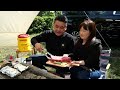 【初夏のファミリーキャンプ】２ポンド超のステーキbbq🥩family camping