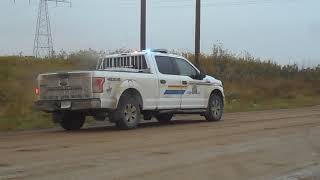 RCMP control scene where SUV with child found