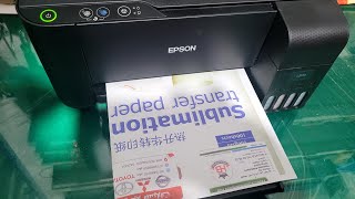 الطريقه الآمنه لتفريغ طابعه epson l3110 من الالوان واعادة تعبأتها بحبر مختلف