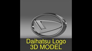 3D Model of Daihatsu Logo Review