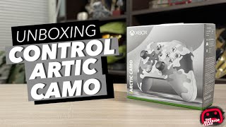 Unboxing Control Artic Camo para Xbox Series X-S