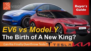 EV6 vs Model Y -  New Kia Electric Car EV6!  Can It Overthrow The Benchmark Tesla Model Y?