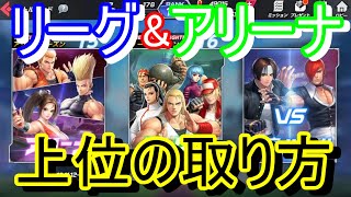 【KOF ALLSTAR】2位男がアリーナとリーグで上位取る方法をお教えします【KOFAS】