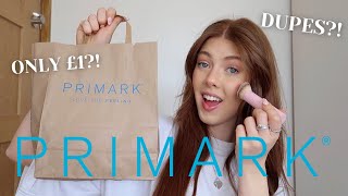 TESTING PRIMARK MAKEUP 2023 | FULL FACE OF CHEAP, AFFORDABLE MAKEUP (& DUPES!)