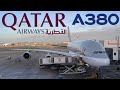 QATAR Airways Airbus A380 🇬🇧 London Heathrow LHR to DOH Doha 🇶🇦 [SHORT FLIGHT REPORT]