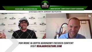 RealAg LIVE - Agronomy chat with Jeremy Boychyn of Alberta Wheat and Barley Commissions