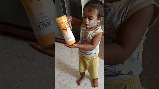 అక్క నేను నిజంగానే తెల్లగా అవుతాను#ytshort #myson #just for joke #viral #comedy #video🤣🤣😅😁😁