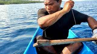 Gila ini Ikan!! Umpan Gurita Besar baru turun dasar laut langsung disambar