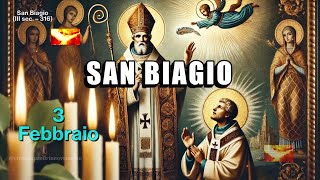 Santo del Giorno 3 Febbraio | Storia di San Biagio | Vescovo e Martire, Protettore della Gola