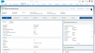 Salesforce for Manufacturing: Opportunity, Quotes & Sample Tracking!