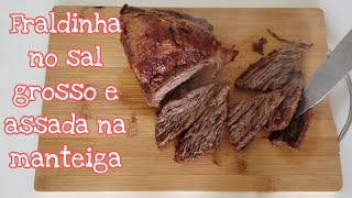 Fraldinha assada na pressão sem água - Receita maravilhosa!