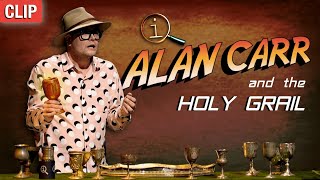 QI | Alan Carr and the Holy Grail