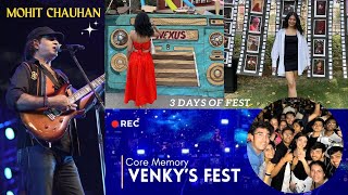 Venky’s Fest 2024💫 | Ft. Mohit Chauhan | 3 days of Dance \u0026 Music💃 | Lovisha Makhija