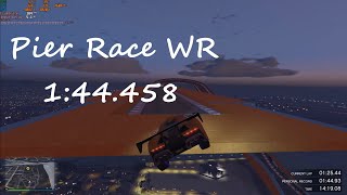 GTA Online - Pier Race WR - 1:44.458 (High FPS)