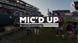 Bruno Guimaraes' first-person POV against Aston Villa | Premier League Summer Series | NBC Sports