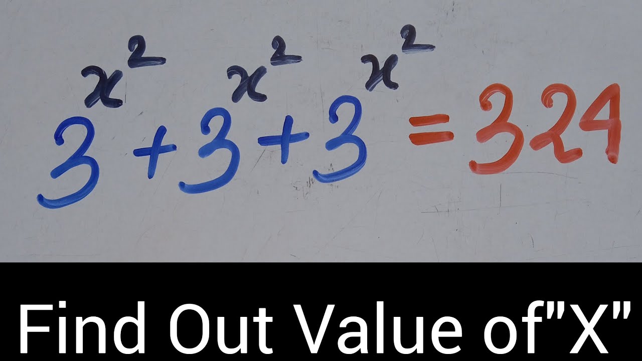 A Nice Exponential Problem Youtube