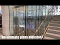 The Ultimate Glass Elevator? Mitsubishi Hydraulic Elevator @ The Apple Store - Chicago, IL