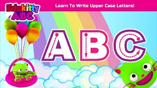 EduKitty ABC #1 - Practice Handwriting by Tracing Uppercase Letters A-Z | Cubic Frog Games