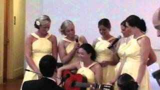 Bridesmaids Singing Oasis