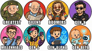 Every Generation Explained in 18 Minutes (Boomers to Gen Alpha)