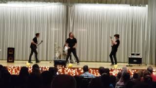 Teen Band plays "Hot For Teacher" at Talent Show