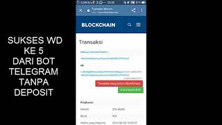 Legit Tutorial Mining Bitcoin Dari Bot Telegram - 