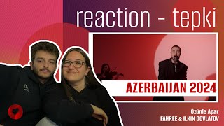 REACTION • FAHREE feat. Ilkin Dovlatov - Özünlə Apar (Eurovision 2024 ???????? Azerbaijan)