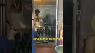 Shri Surya Bhagawan Abhishekam at Surya Mandir Nandanam..