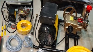 How To Assemble Kisankraft Kk-Pse-30 Electric Htp Sprayer Set With Induction Motor