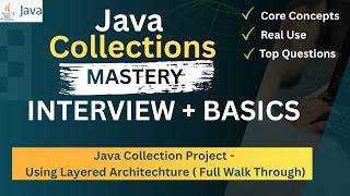 Java Collections Real Project Complete Code Walkthrough | Layered Architecture | Professional Coding