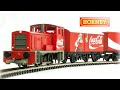 Hornby OO-Scale Coca-Cola Christmas Electric Model Train Set Unboxing & Review