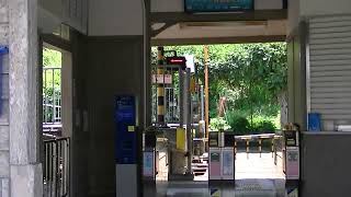 00121　南海高野線紀伊清水駅構内の踏切