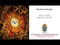 Sunday Mass - May 24, 2026
