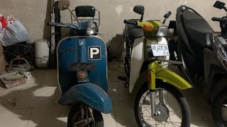 #Ngoceh 2motor 2tak LEGEND, Vespa 150 super 1969 Feat. Suzuki RC80 Deluxe 1985