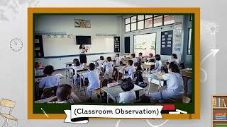 การนิเทศสังเกตการสอน Classroom Observation โรงเรียนวัดบ่อแดง (จอกประชานุกูล) ครูกมลเนตร ดิสโสภา