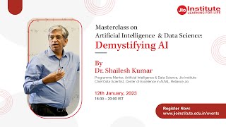 Masterclass on Artificial Intelligence & Data Science: Demystifying AI