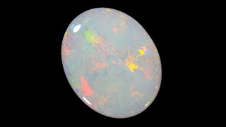 3.00ct solid semi crystal opal from Lightning Ridge, Australia