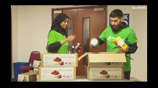 ITV News: Muslim Aid's Feed The Fasting programme reaches the UK