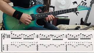 Sweep pickin etude in E minor (by Tomi Ihanamäki)