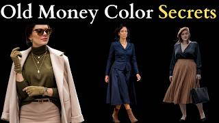 4 Elegant Color Pairings to Master the Old Money Look! - The Secret to Old Money Elegance!