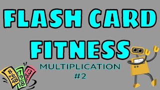 FLASH CARD FITNESS TABATA: MULTIPLICATION  PE activity or BRAIN BREAK!