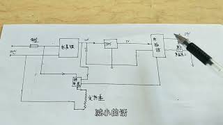 智能电饭煲工作原理及接线图，其实很简单，看完以后自己也能修