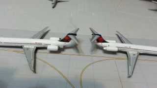 Gemini Jets 1/400 Delta MD-90 model review