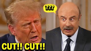 Dr. Phil CUTS Trump Interview Mid-Answer...