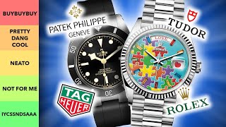 New 2023 Watches RANKED from Best to Worst (Rolex, Patek Philippe, Grand Seiko...)