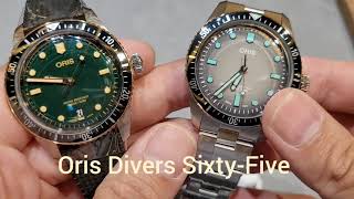 「真係灰爆!」 豪利時復古潛水錶，現有新配色!/榮記錶行 Oris Divers Sixty-five with new dial colours!