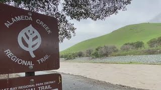 Residents near swollen Alameda Creek, Niles Canyon Road urged to voluntarily evacuate