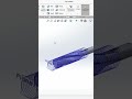 Threading Tap design in Solidworks | #shorts