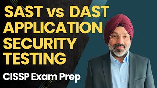 SAST vs DAST: Application Security Testing Methodologies CISSP 2026 Cybersecurity Concepts Explained