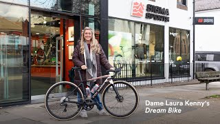 Dame Laura Kenny Picks Up Her Dream Colnago Road Bike | Sigma Sports